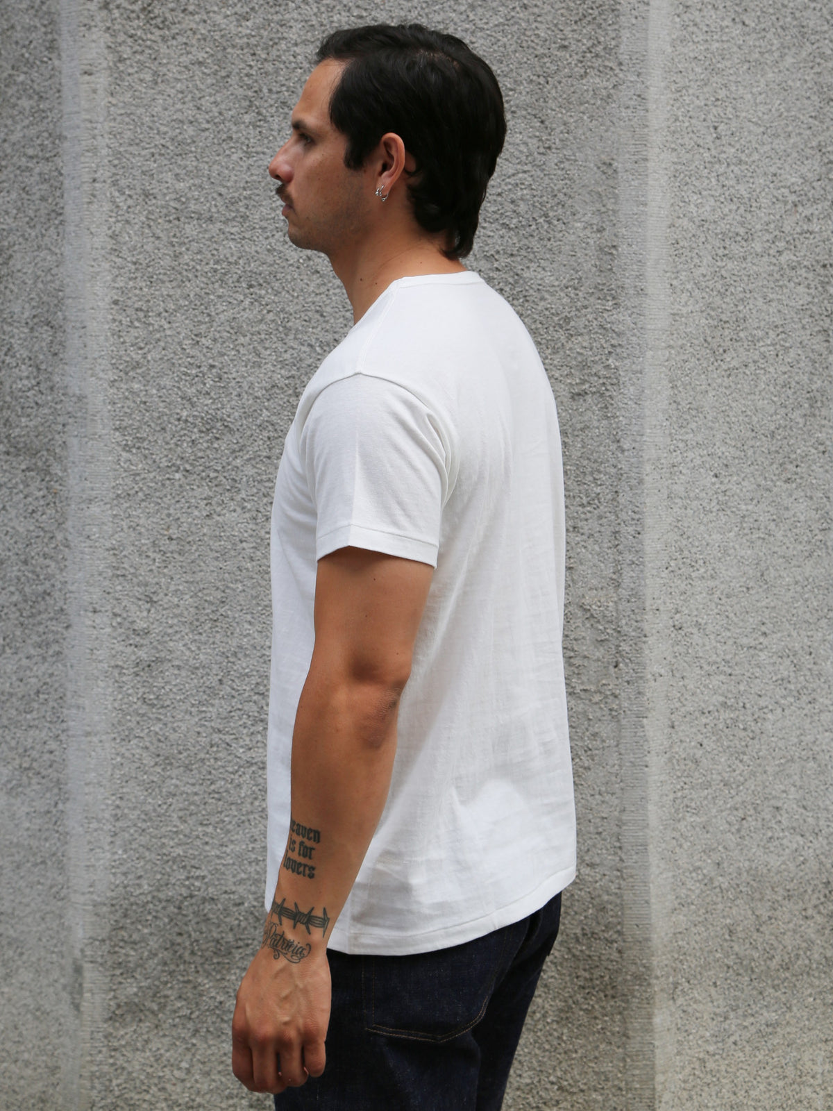 The Real McCoy's Summer Cotton Undershirt – White (MC24014-010)