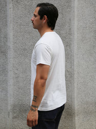 The Real McCoy's Summer Cotton Undershirt – White (MC24014-010)