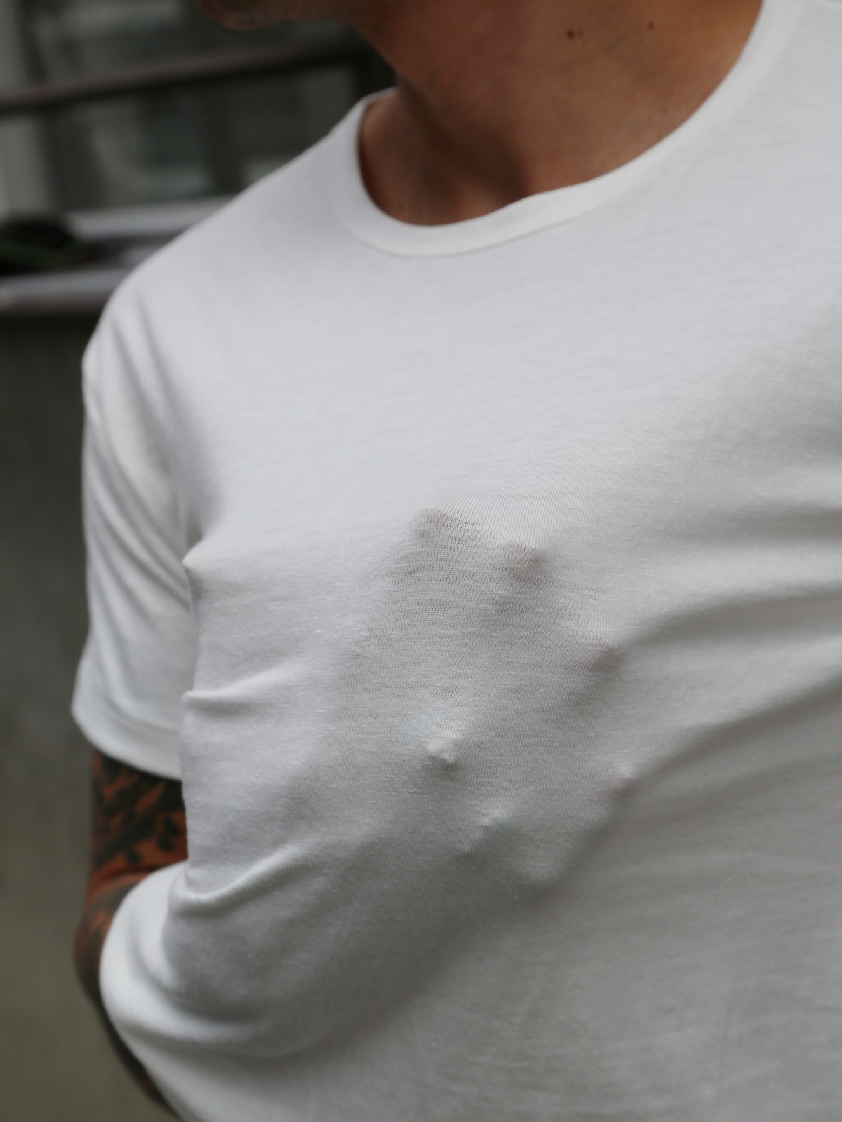 The Real McCoy's Summer Cotton Undershirt – White (MC24014-010)