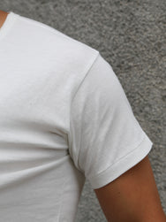 The Real McCoy's Summer Cotton Undershirt – White (MC24014-010)