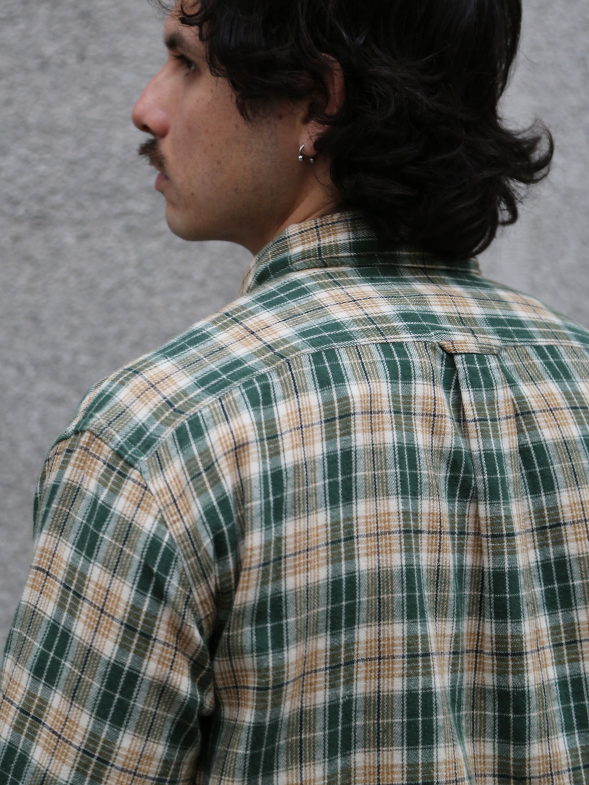 Nudie Jeans Julian Farmers Check Shirt – Racing Green (140871)