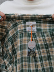 Nudie Jeans Julian Farmers Check Shirt – Racing Green (140871)