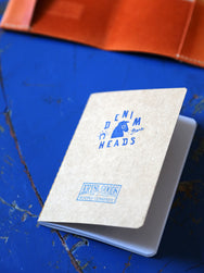 Denim Heads x Krysl Goods Notebook Leather Cover Orange