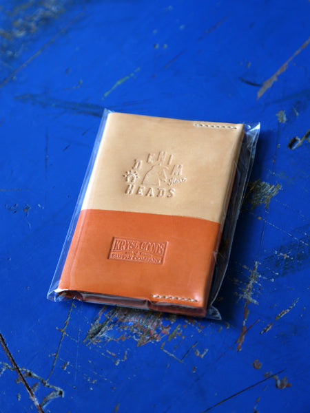 Denim Heads x Krysl Goods Notebook Leather Cover Orange