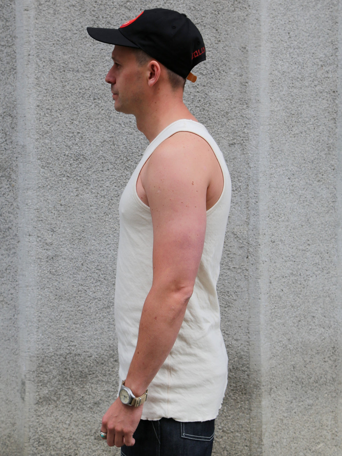 Stevenson Dual Comfort Cotton Tank Top – Natural (DT-NA)