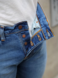 Nudie Jeans Grim Tim – Shadow Blues (114452)