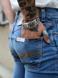 Nudie Jeans Grim Tim – Shadow Blues (114452)