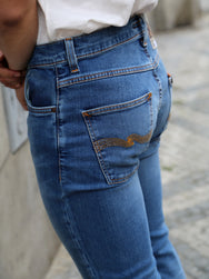 Nudie Jeans Grim Tim – Shadow Blues (114452)