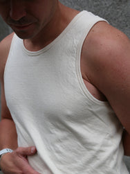 Stevenson Dual Comfort Cotton Tank Top – Natural (DT-NA)