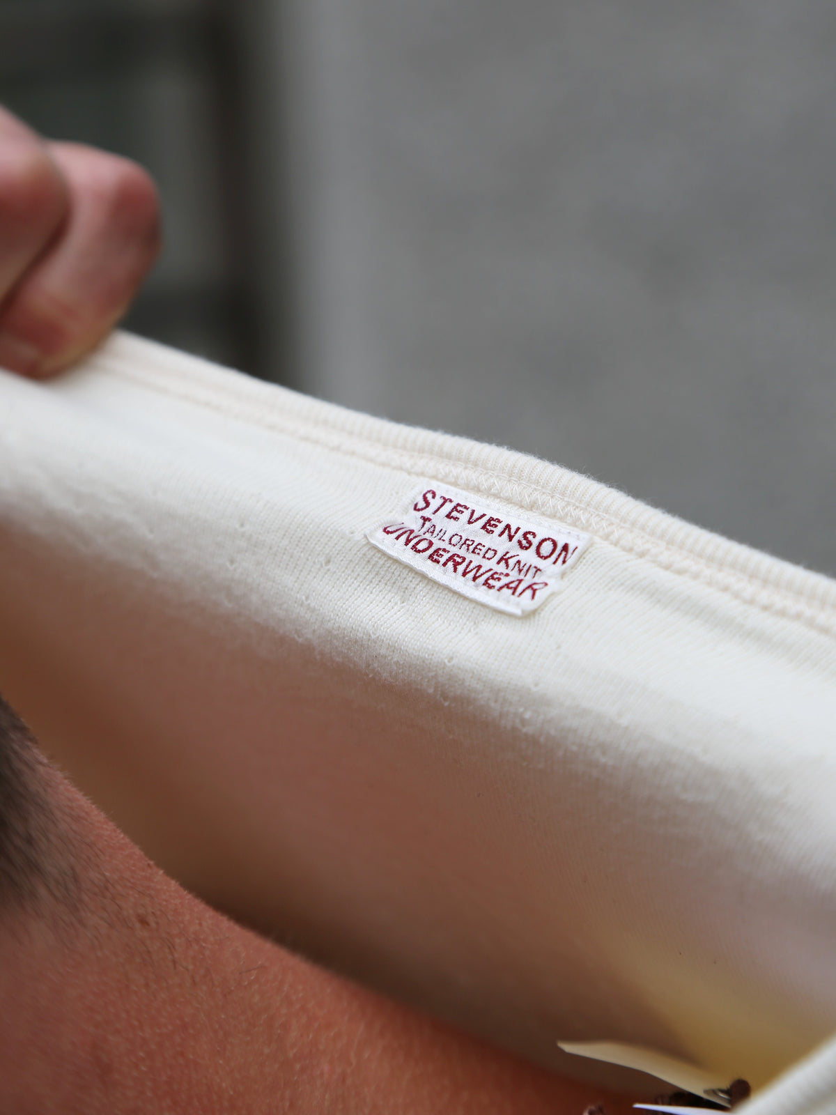 Stevenson Dual Comfort Cotton Tank Top – Natural (DT-NA)