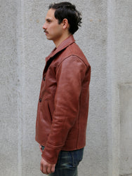 Simmons Bilt Ranch Jacket Japanese Light Brown (horse hide)