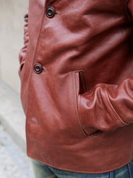 Simmons Bilt Ranch Jacket Japanese Light Brown (horse hide)