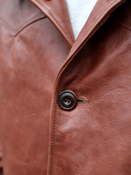 Simmons Bilt Ranch Jacket Japanese Light Brown (horse hide)