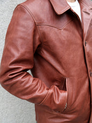 Simmons Bilt Ranch Jacket Japanese Light Brown (horse hide)