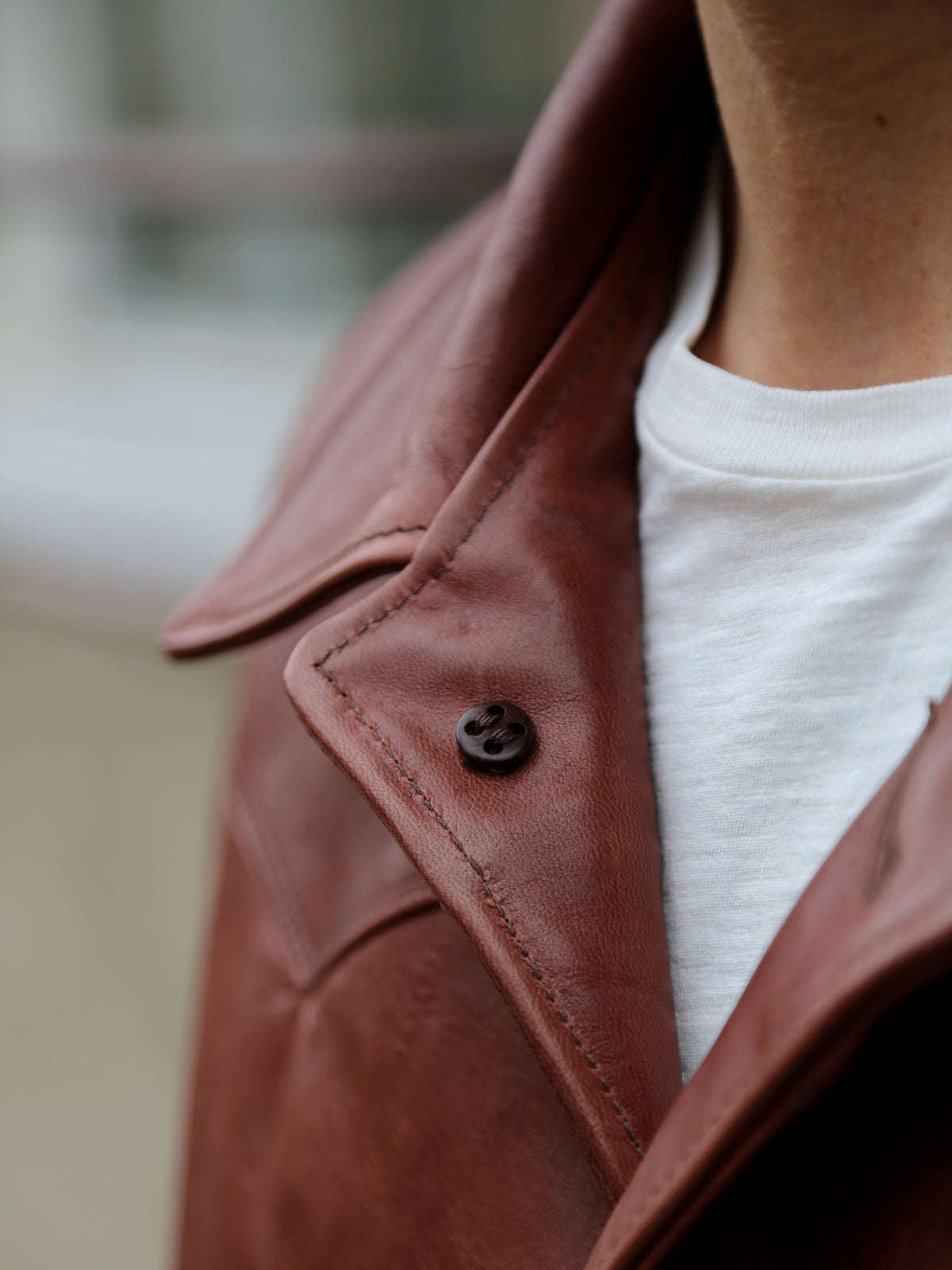 Simmons Bilt Ranch Jacket Japanese Light Brown (horse hide)