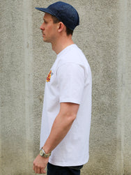 The Real McCOY's The RMC Logo Tee S/S – White (MC24004)