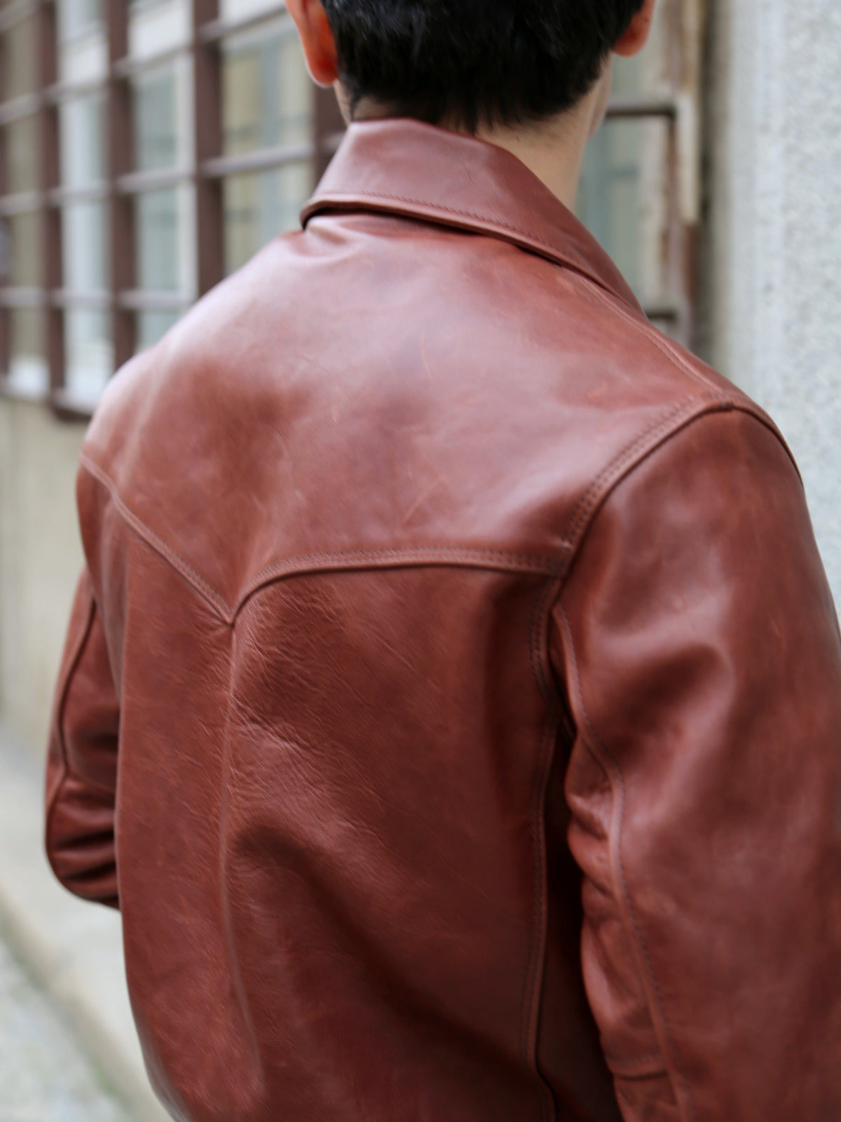 Simmons Bilt Ranch Jacket Japanese Light Brown (horse hide)