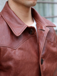 Simmons Bilt Ranch Jacket Japanese Light Brown (horse hide)