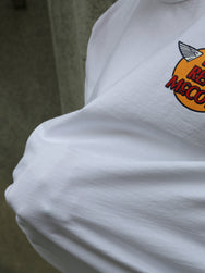The Real McCOY's The RMC Logo Tee S/S – White (MC24004)