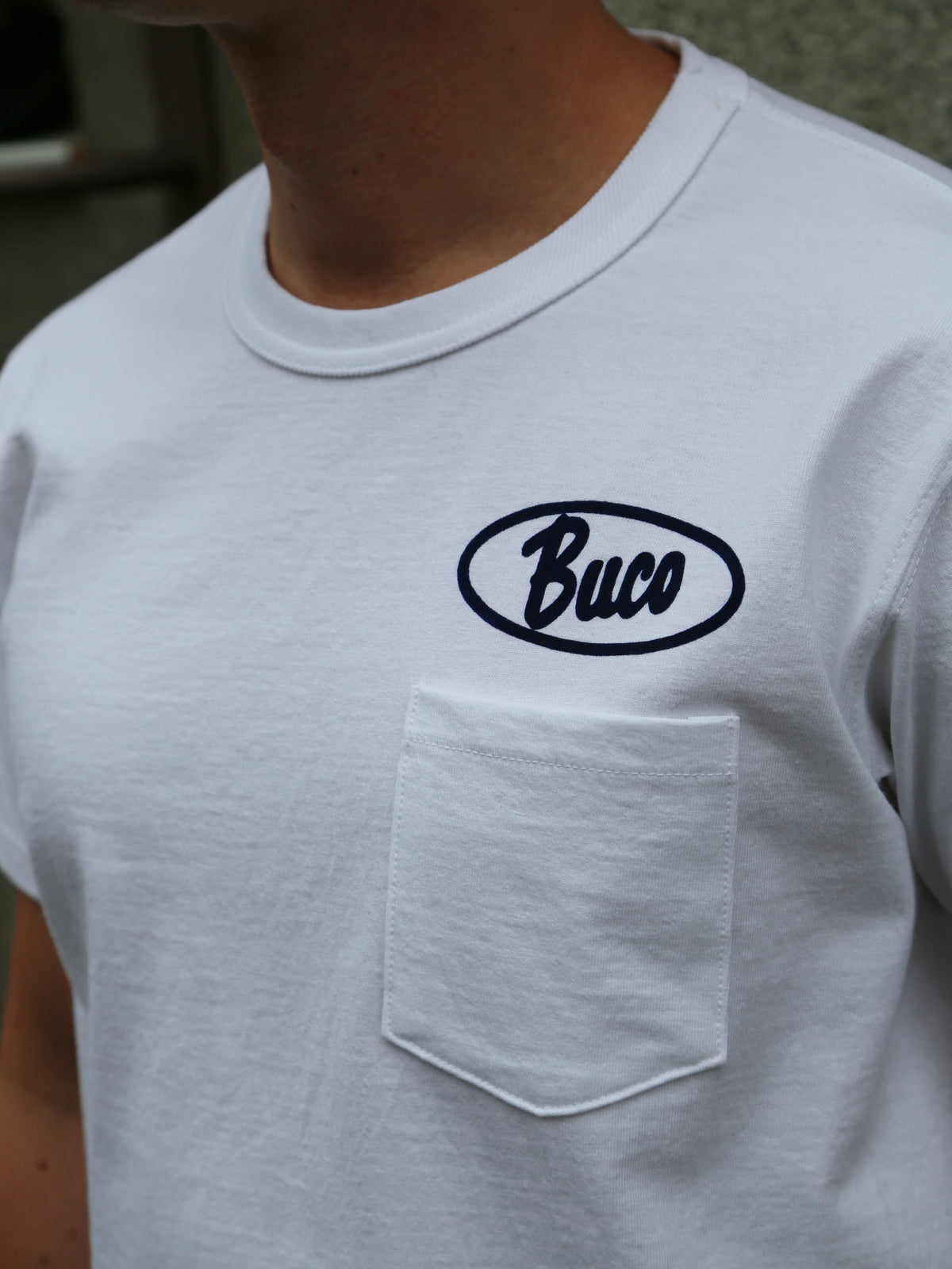 The Real McCoy's Buco Enthusiast Tee – White (BC25005-010)