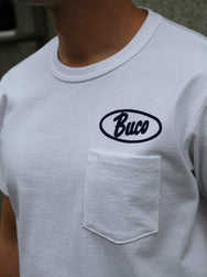 The Real McCoy's Buco Enthusiast Tee – White (BC25005-010)