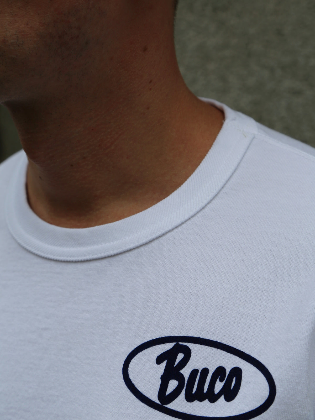 The Real McCoy's Buco Enthusiast Tee – White (BC25005-010)