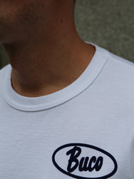 The Real McCoy's Buco Enthusiast Tee – White (BC25005-010)