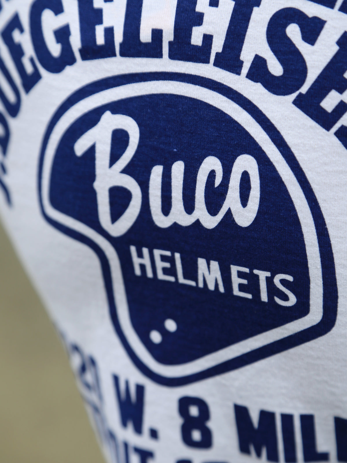 The Real McCoy's Buco Enthusiast Tee – White (BC25005-010)