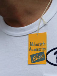 The Real McCoy's Buco Enthusiast Tee – White (BC25005-010)