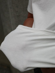 The Real McCoy's Jolly Roger Best Damn Group Military Tee – White (MC25004-010)