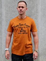 The Real McCoy's Buco Athletic Tee Trophy Room Lounge – Mustard (BC25007-061)