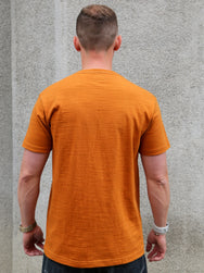 The Real McCoy's Buco Athletic Tee Trophy Room Lounge – Mustard (BC25007-061)