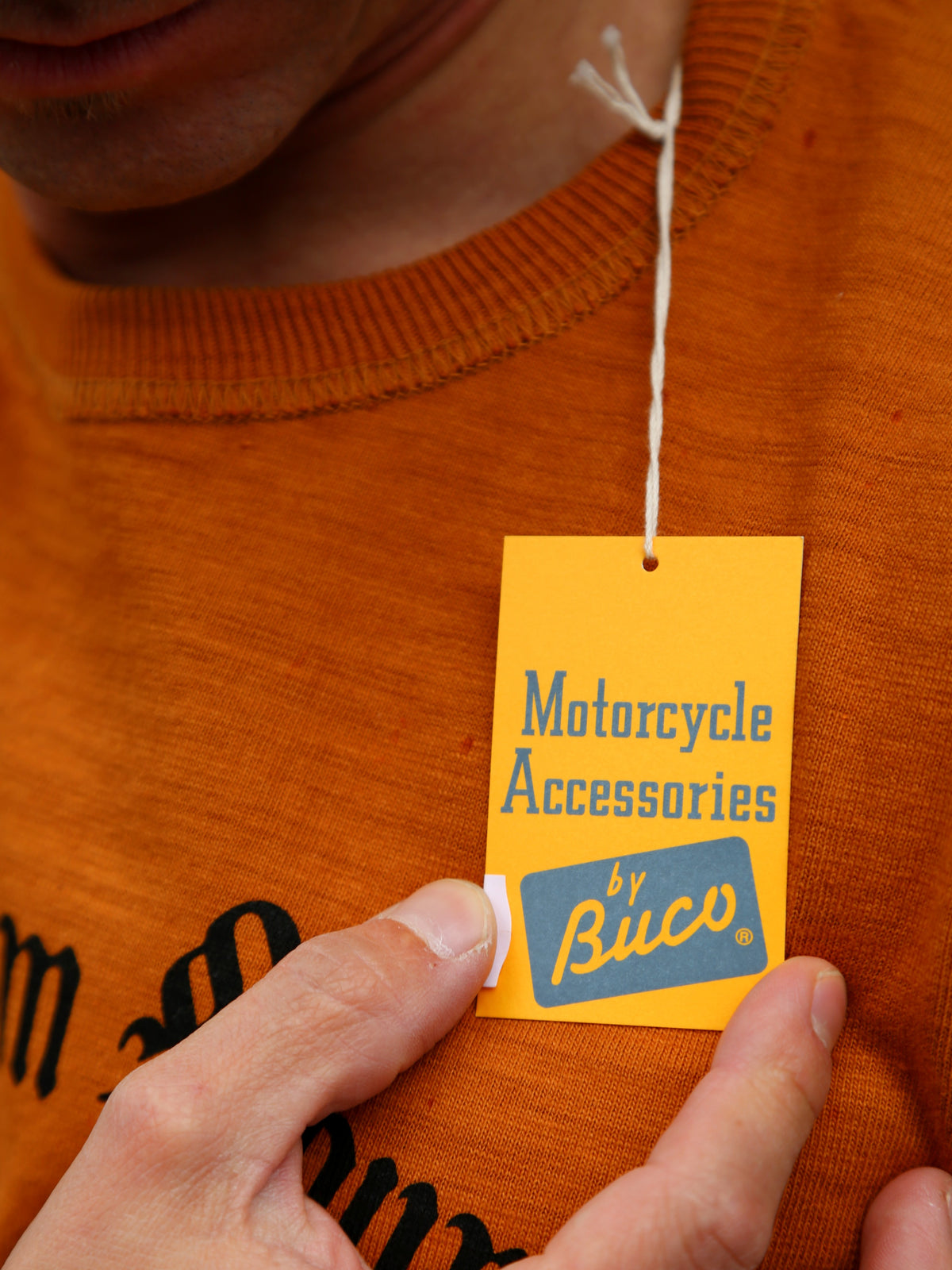 The Real McCoy's Buco Athletic Tee Trophy Room Lounge – Mustard (BC25007-061)