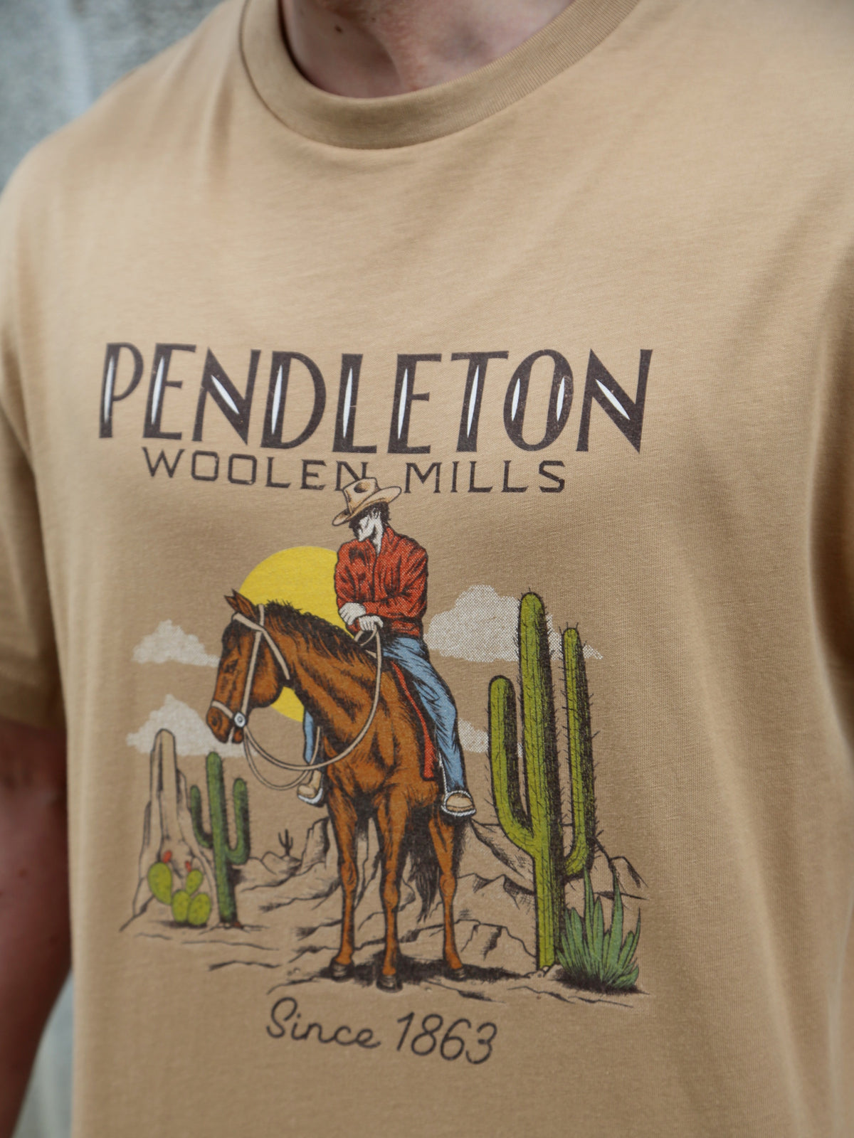 Pendleton Cowboy T-Shirt – Mojave (PNM2501-0117)