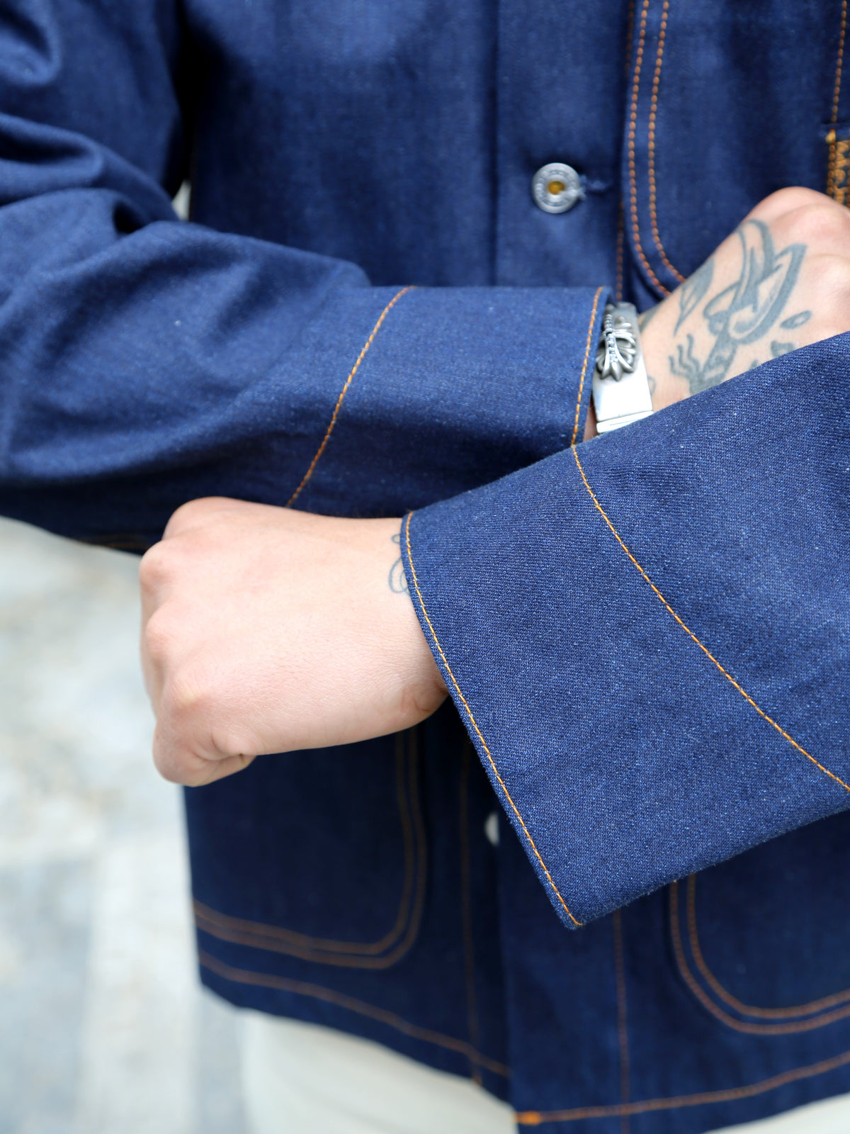Nudie Jeans Howie Painter Denim Jacket – Dark Blue (160955)