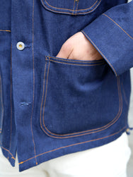 Nudie Jeans Howie Painter Denim Jacket – Dark Blue (160955)