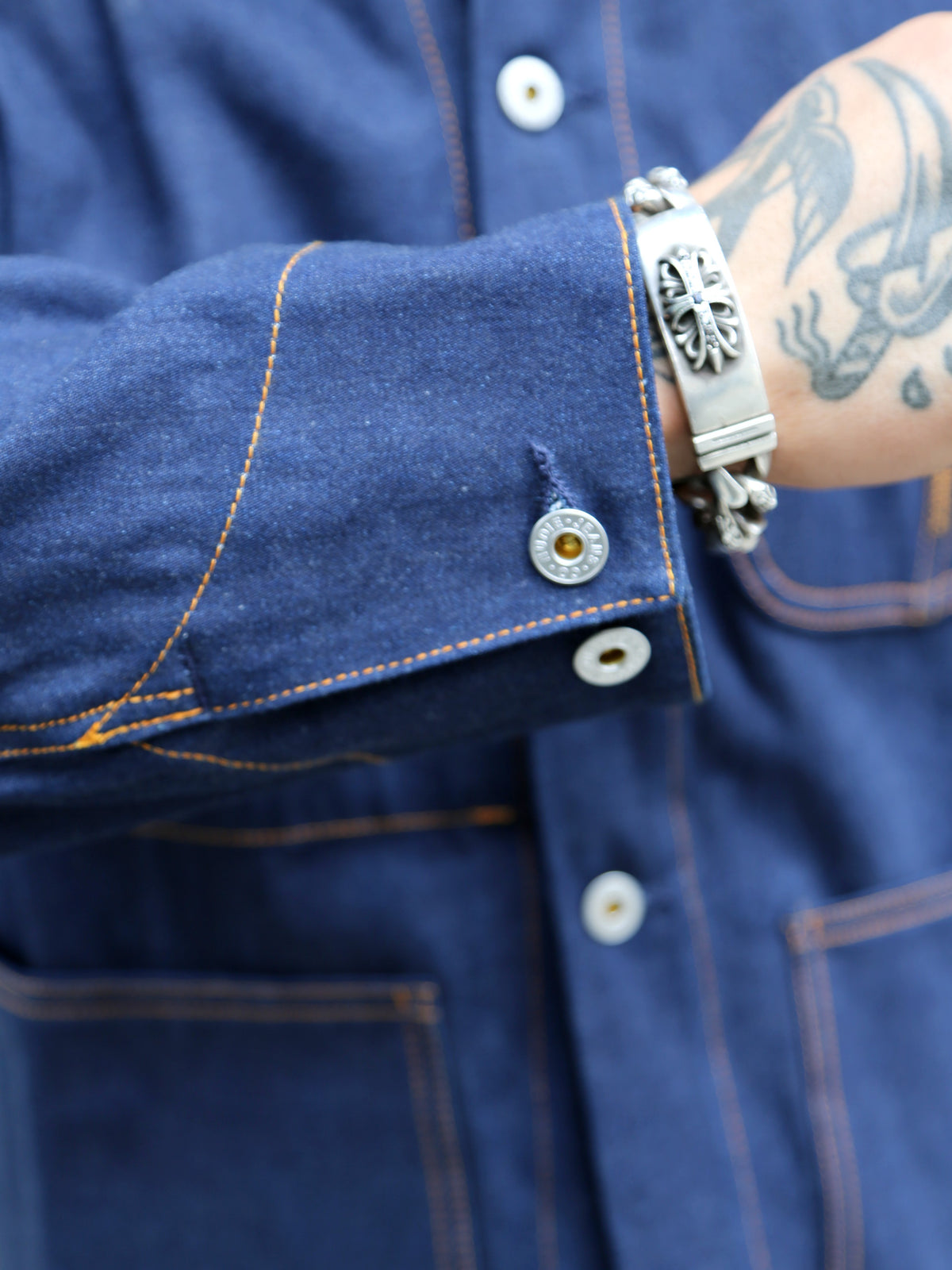 Nudie Jeans Howie Painter Denim Jacket – Dark Blue (160955)