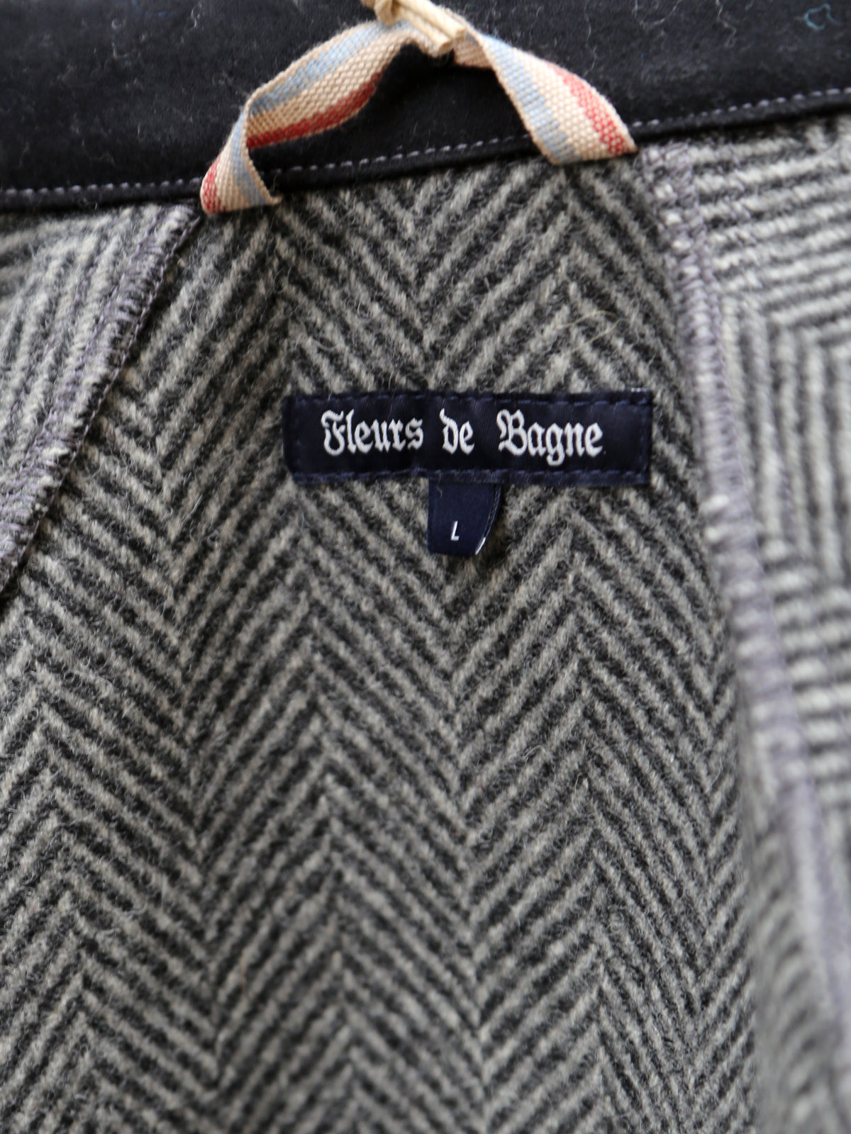 Fleurs de Bagne Oleron Shirt - HBT Wool Grey (W23-OL01L)