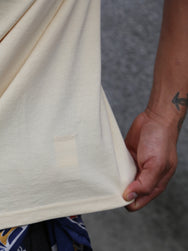 The Real McCoy's Military Tee, USS Kidd – Ecru/Black (MC25005-301)