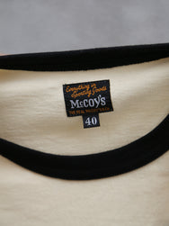 The Real McCoy's Military Tee, USS Kidd – Ecru/Black (MC25005-301)