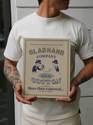 Gladhand Royal S/S T-shirt – White (Gladhand R-01)