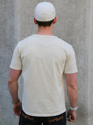 Studio d'Artisan Cotton Print T-Shirt Championship – Ivory (8163A)