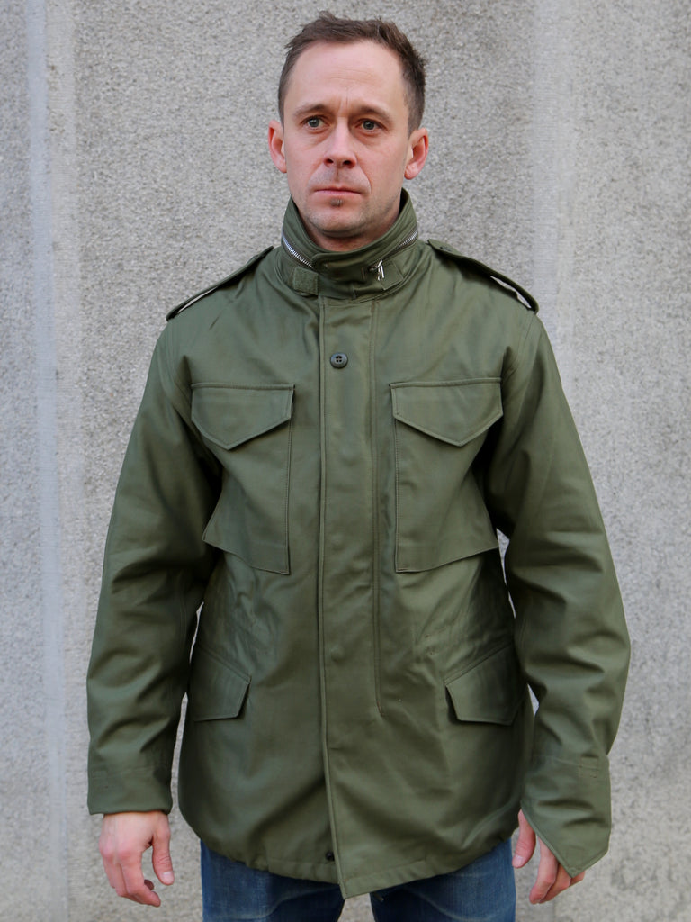 The Real McCoy's Coat, Man's Field, M-65 – Olive (MJ22107