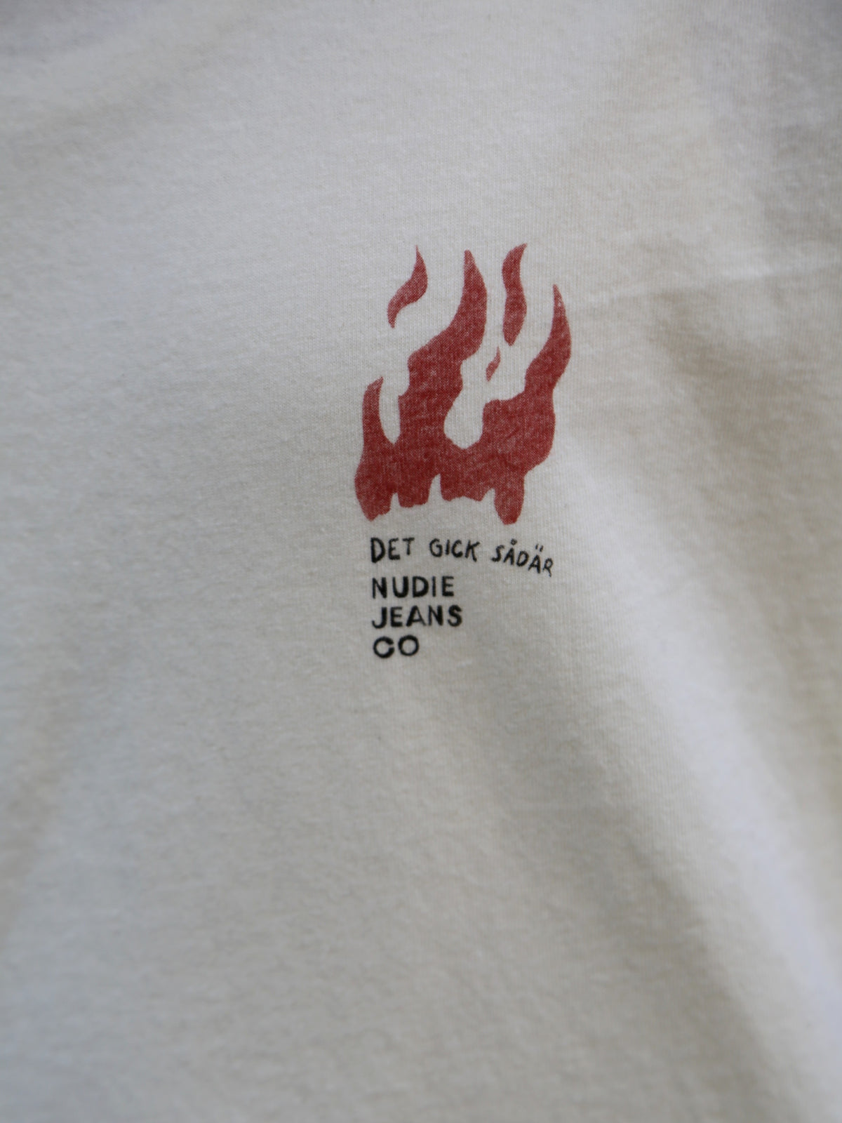 Nudie Jeans Koffe Fails T-Shirt – Ecru (131965)