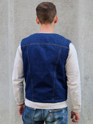 Nudie Jeans Harry Rinse Denim Vest – Dark Blue (160885-B23-001)