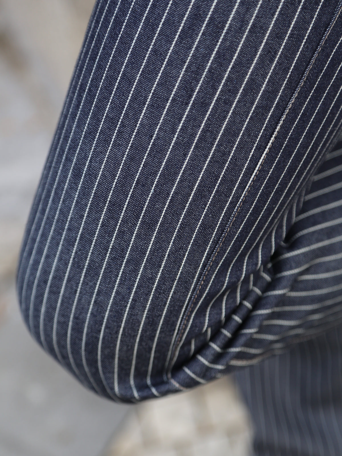 Blue Blanket 11 oz. Japanese Pinstripe Selvedge denim – Dark Indigo (IJ1 JP03)