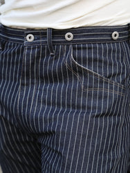 Blue Blanket 11 oz. Japanese Pinstripe Selvedge denim – Dark Indigo (IJ1 JP03)