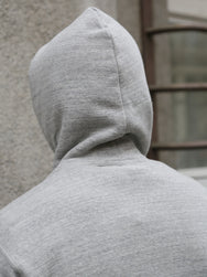 The Real McCoy's Military Print Hooded Sweatshirt, Air Force Boxing Team – Grey (MC24108)