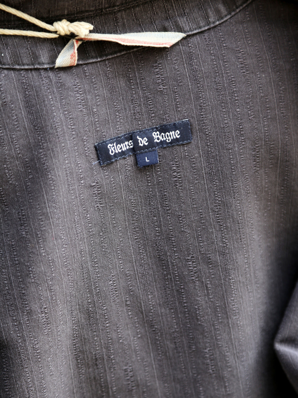 Fleurs de Bagne Cuba Shirt 2 pocket SS – Used Black (FDB-SHSS-CUBA-910-M)