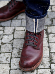 Studio D'Artisan Midare Kasuri Jeans – Indigo (D1878)